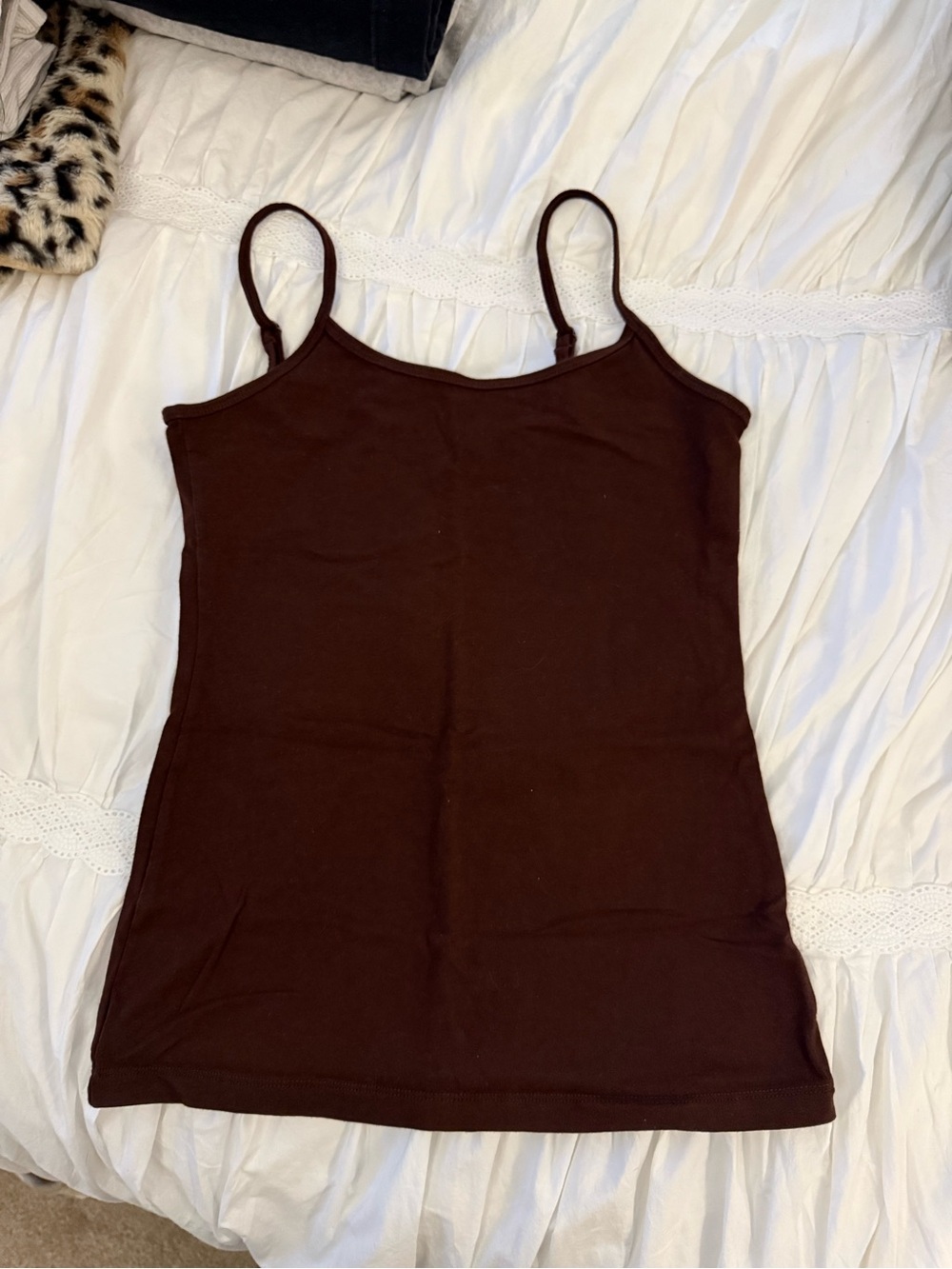 Classic Brown Women's Spaghetti-Strap Camisole
